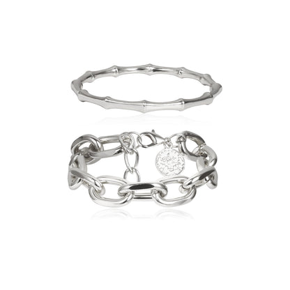 Retro Coins Multi-Layer Bracelet set