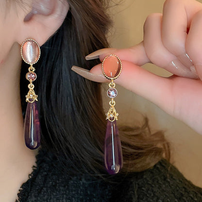 Niche temperament earrings
