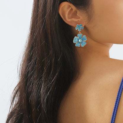 Dopamine niche flower Earrings