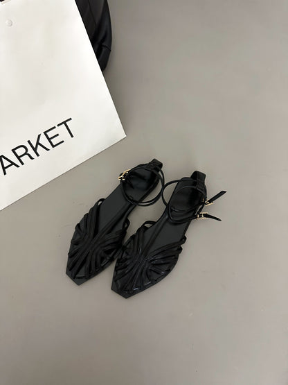 Knitted Hollow Wrist strap Flats