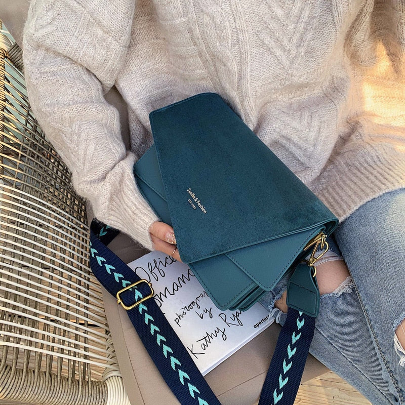 Brand Originality Design Handheld Frosted  bag women new version of Joker shoulder slung fashion broadband small square bag