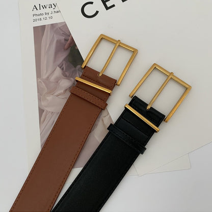 wide waist seal needle buckle  belt