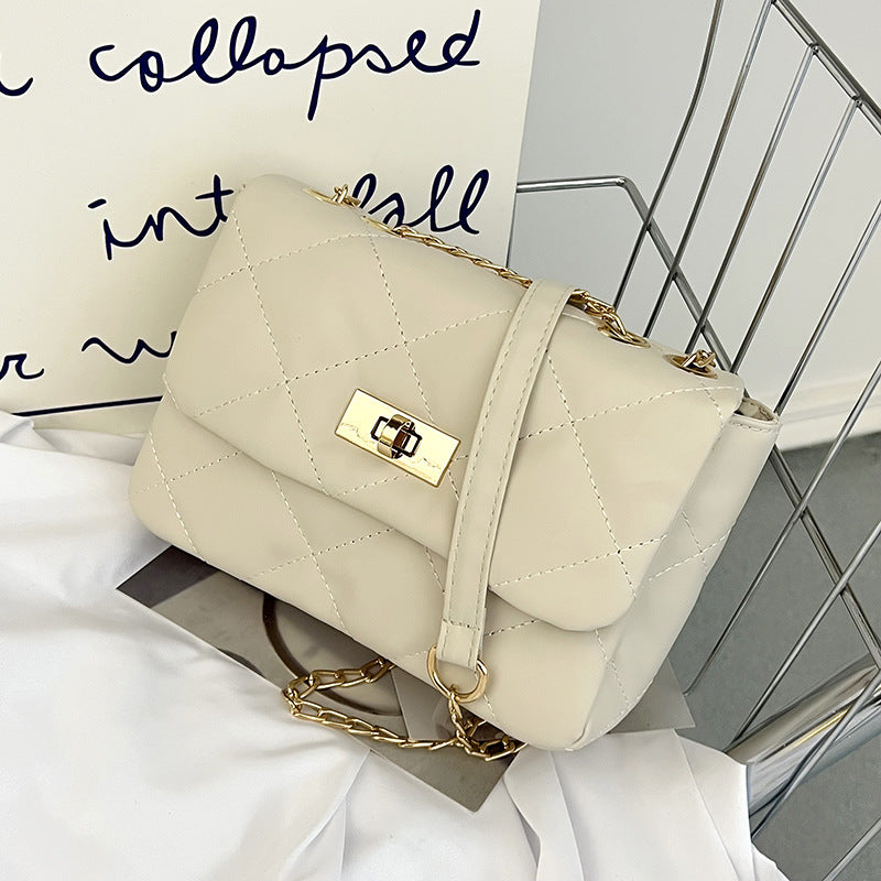 Rhombus Embroidery crossbody bags