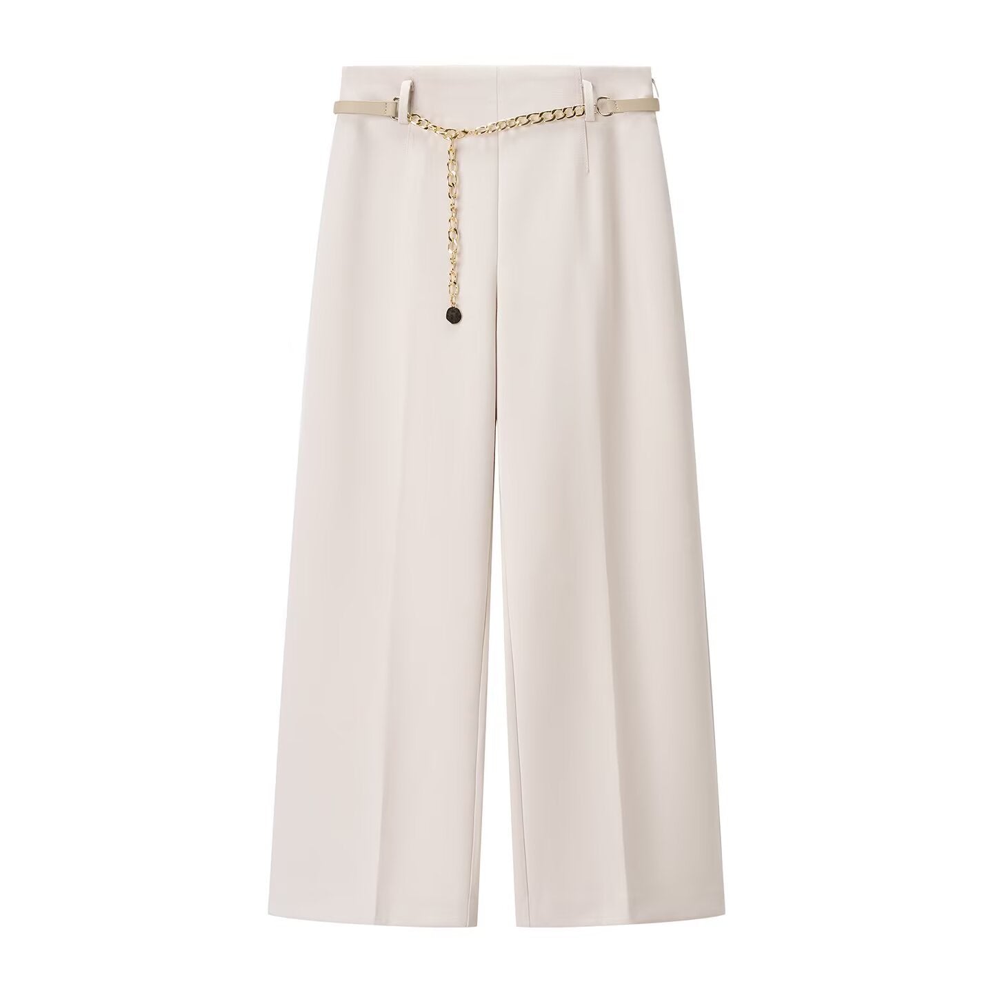 Double-Breasted Long Sleeve Notch Lapel jaket and ankle pants Suit