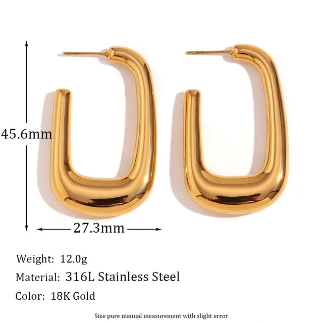 Women Stainless Steel Earrings