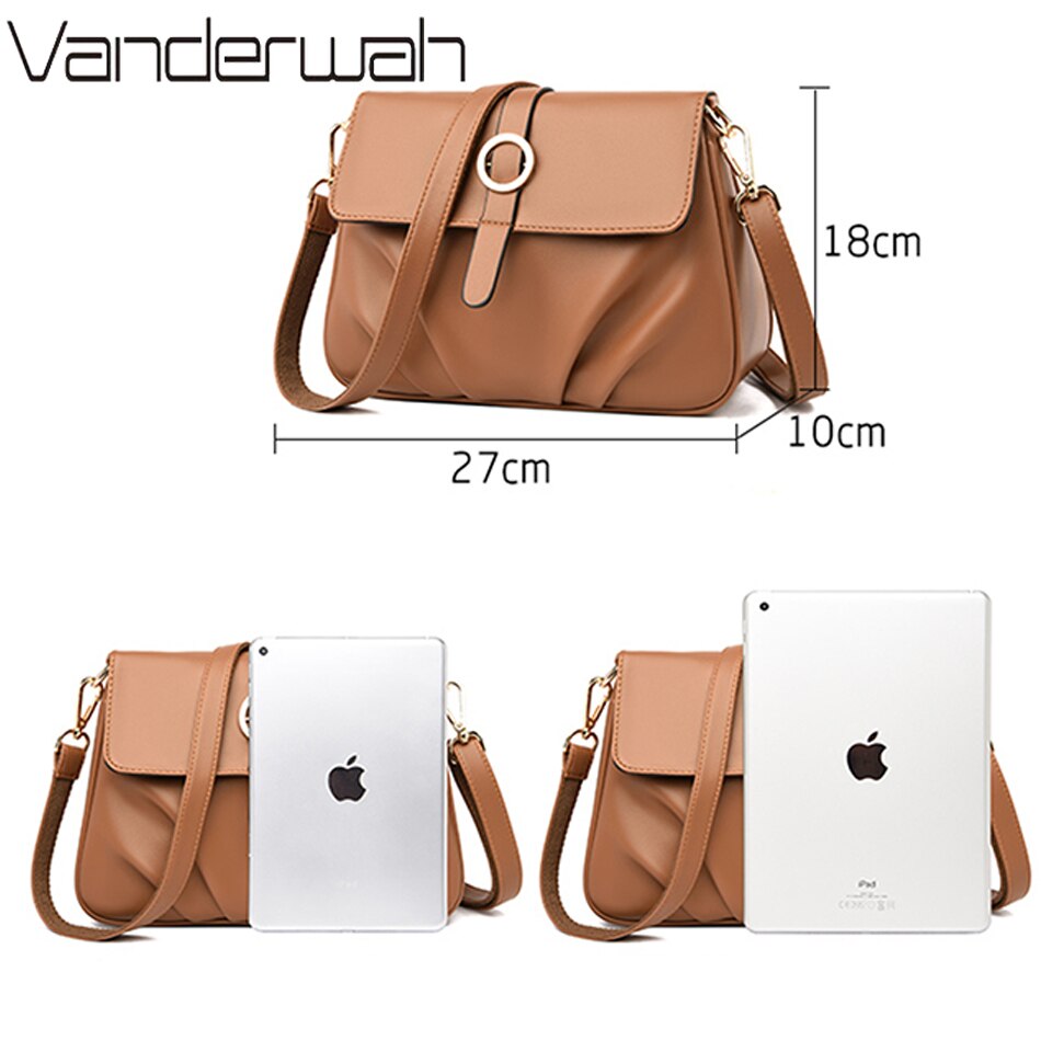 Ruched Crossbody Bag