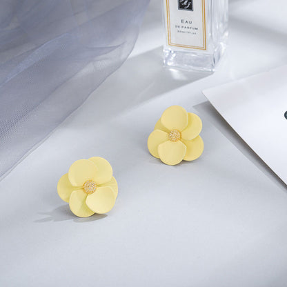 Elegant Floral Flower Earrings