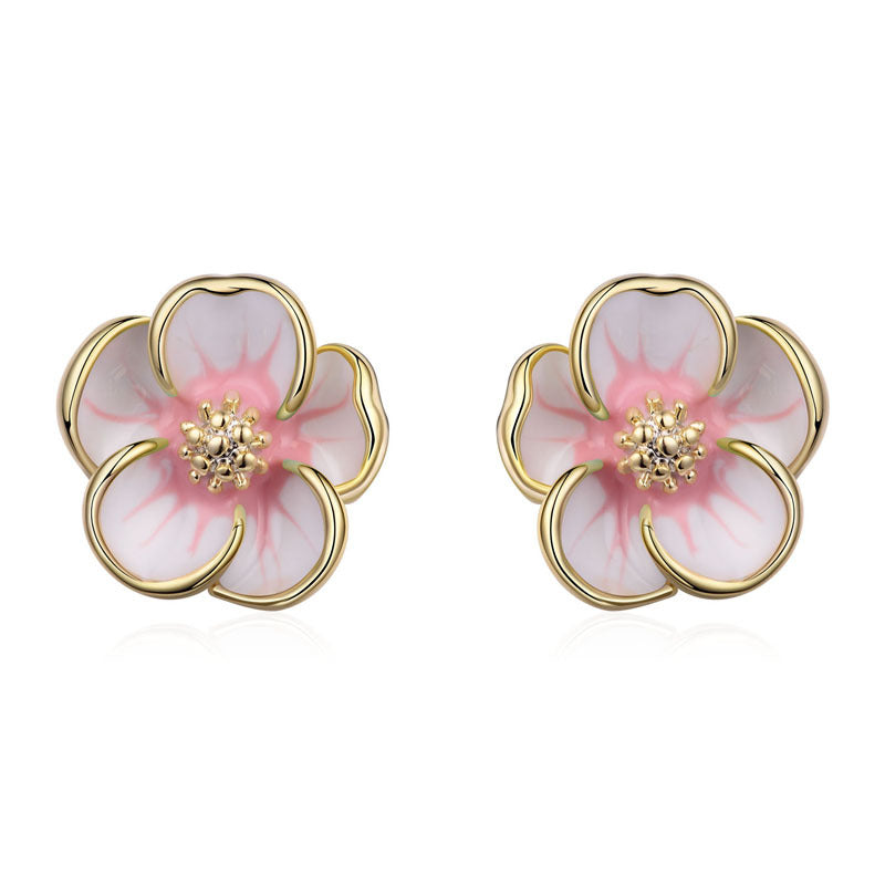 All-Match Flower Earrings