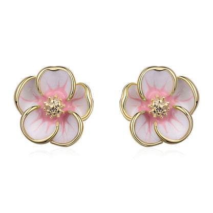 All-Match Flower Earrings