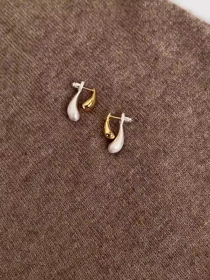 Double teardrop Earrings