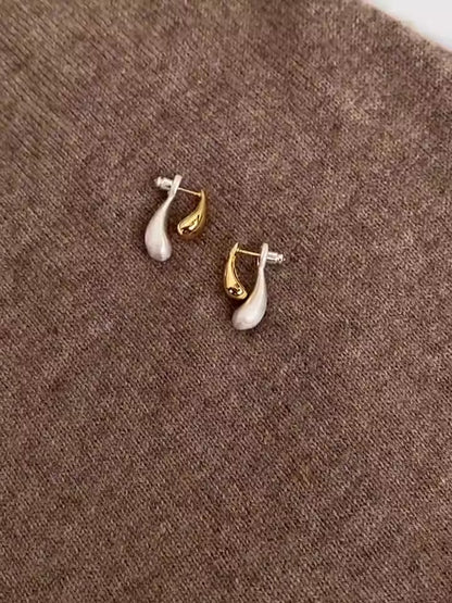 Double teardrop Earrings