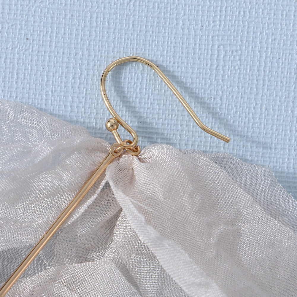 Multi fabric Earrings