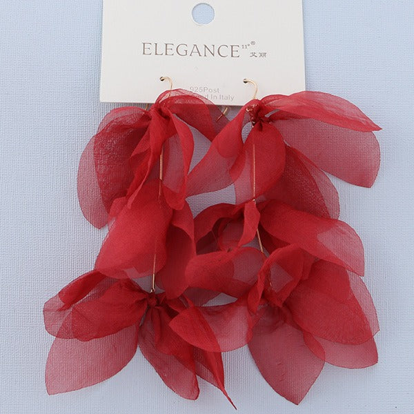 Multi fabric Earrings