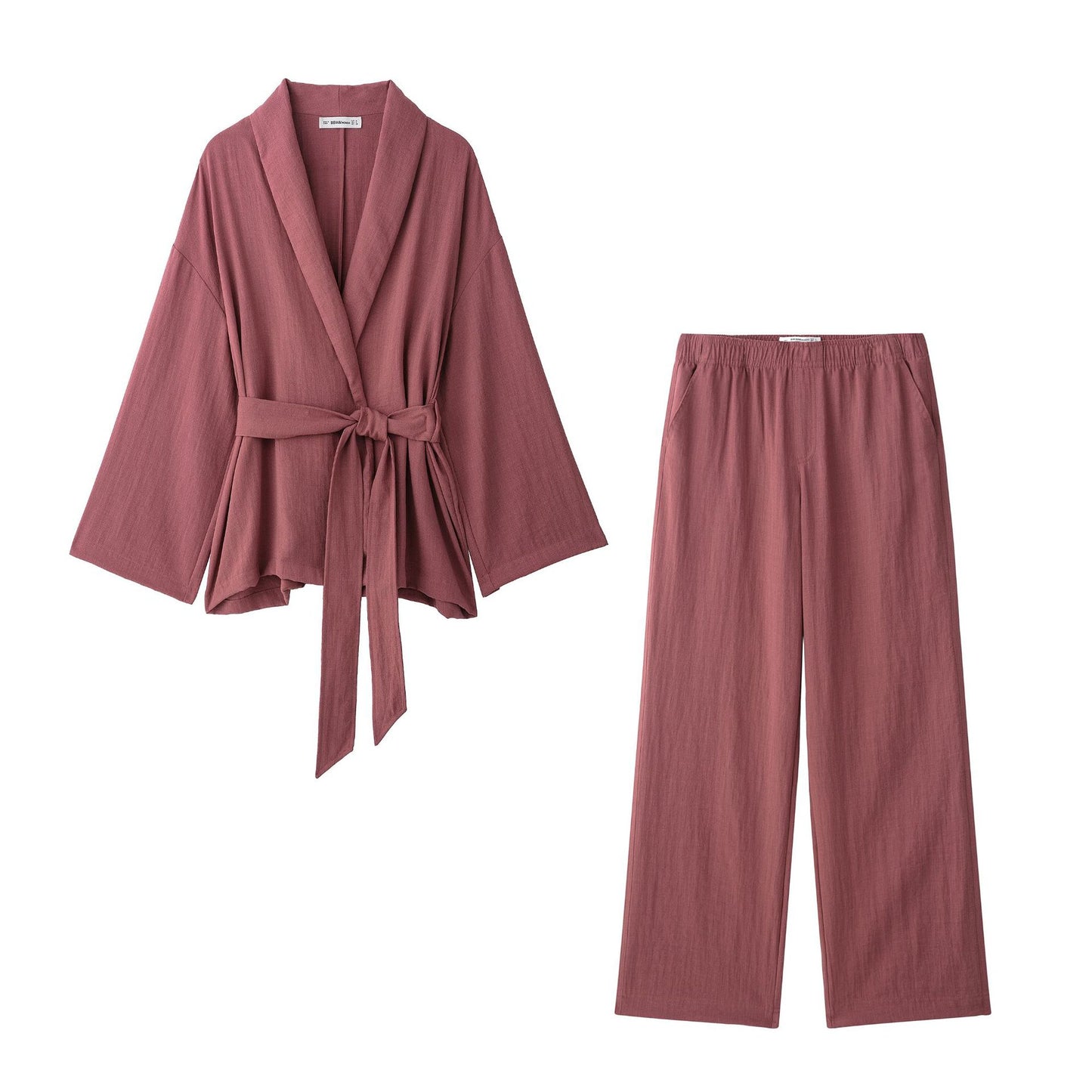 Kimono-Style Sleepwear Set