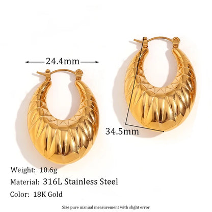 Women Stainless Steel Earrings