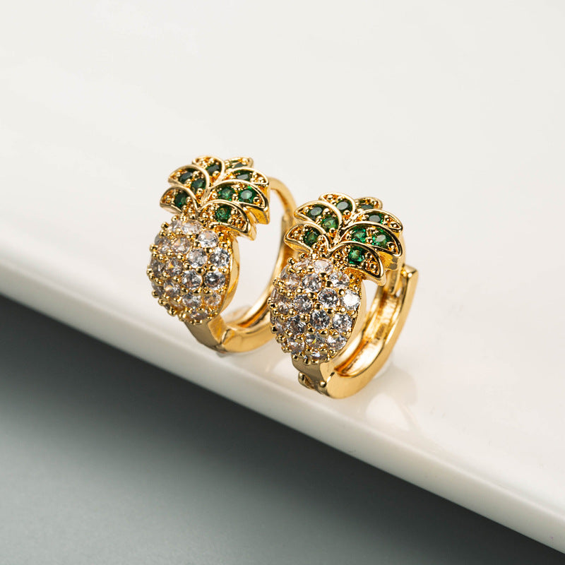Pineapple Earrings for women