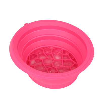 Silicone Ice Bath Washbasin Relief Stress Improved Blood Circulation Ice Washbowl Foldable Rapid Cooling Bathing Travel