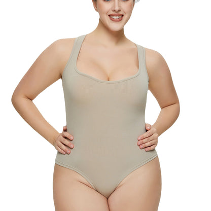 Women, Ribbed Fitted Ladies' Bodysuit