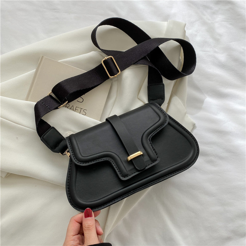 Solid color Square crossbody Bag