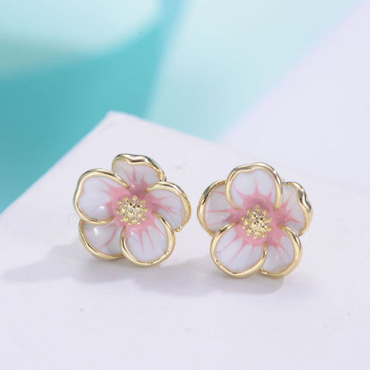 All-Match Flower Earrings