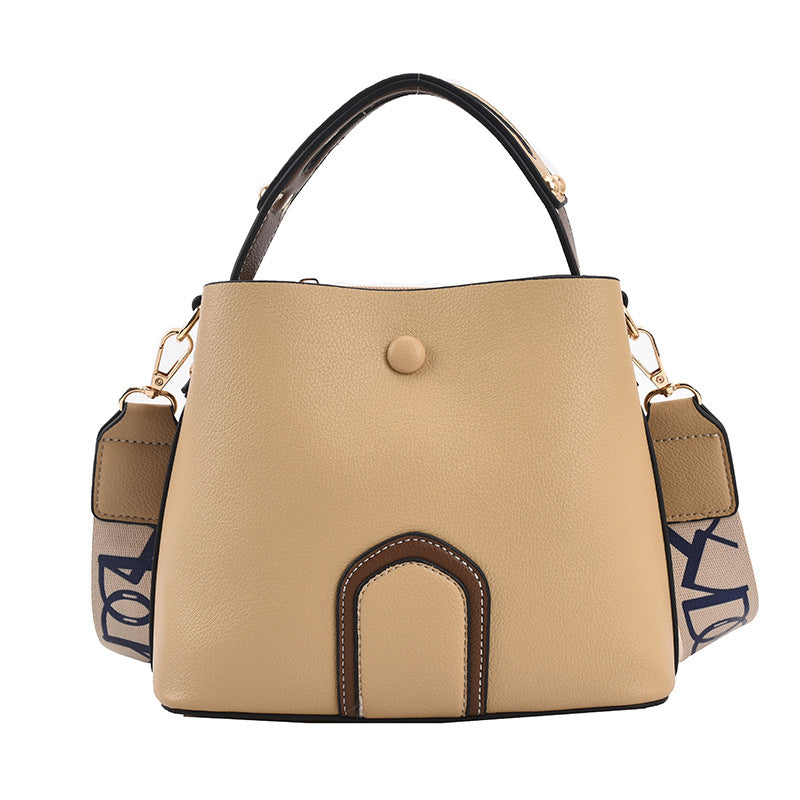 PU Bucket Top Handle Bags