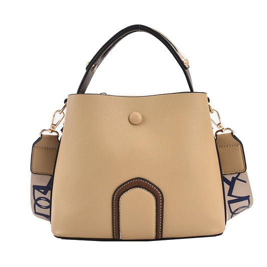 PU Bucket Top Handle Bags