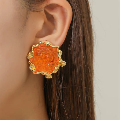 Hyperbole Salt Bearing Stone Earrings