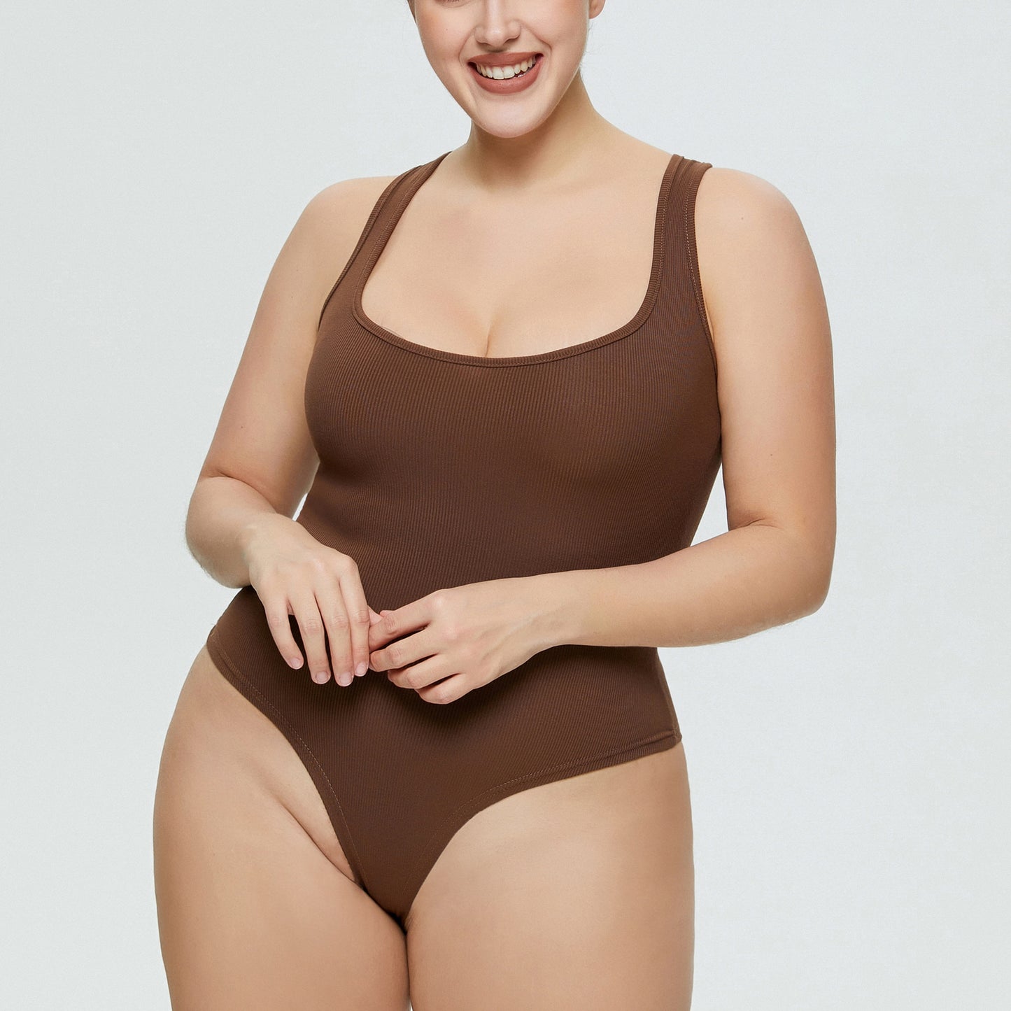 Women, Ribbed Fitted Ladies' Bodysuit