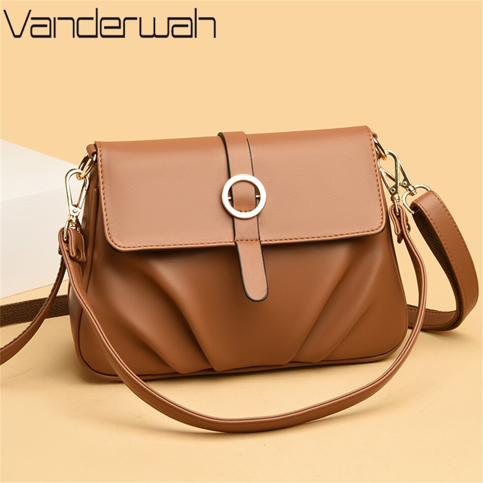 Ruched Crossbody Bag