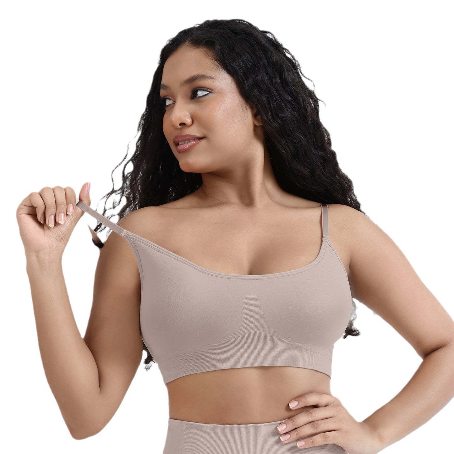 One-Piece Tank Bra Without Gathered
