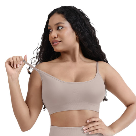 One-Piece Tank Bra Without Gathered