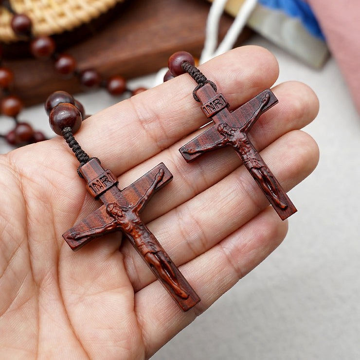 Lobular Purple Blackwood Rosary Classic Rope