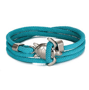 Marine Series Multi-circle Adjustable Navigation Rope Bracelet