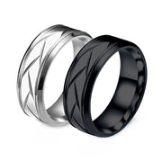 Non-fading Light Men's Stainless Steel Ring