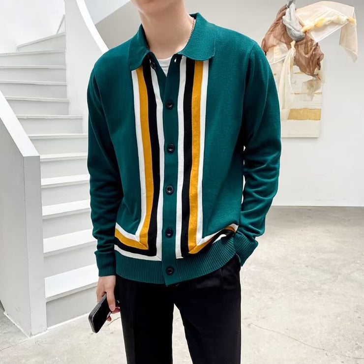 Men Design Sense Cardigan