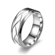 Non-fading Light Men's Stainless Steel Ring