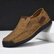 Men's Outdoor Casual Flat Handmade Leather Shoes