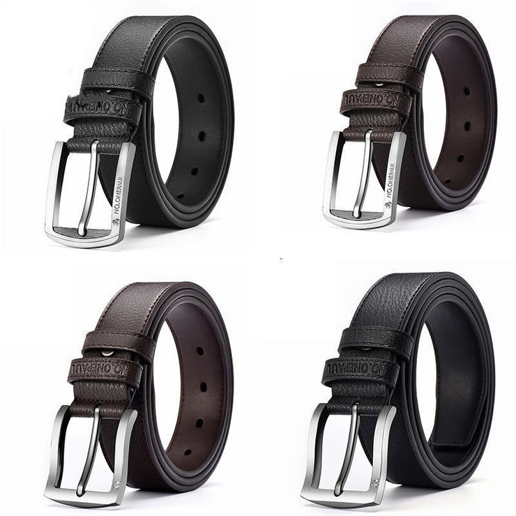 Men's Casual Belt With Pin Buckle