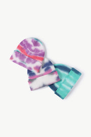 Tie-Dye Cuffed Knit Beanie