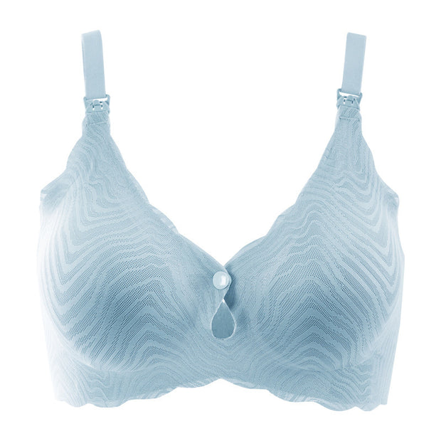 Women's Wireless Lace Nursing Bra