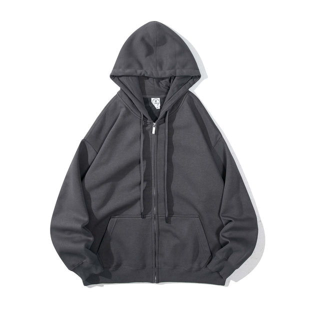 Soft Zipper Hooded Hooded For Men