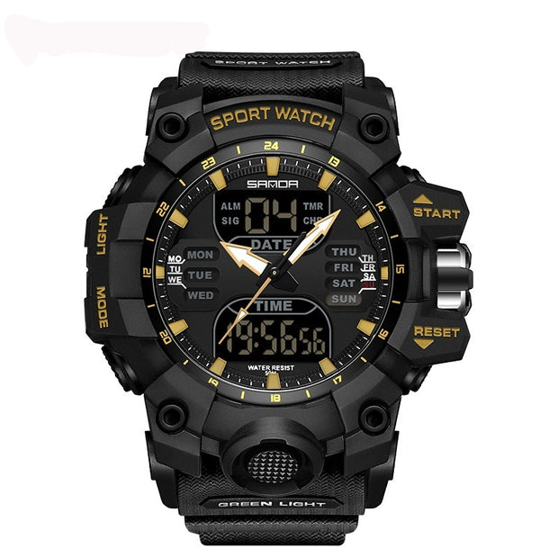 Multifunctional Waterproof Shockproof Transparent Watch