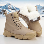 Men Three-proof Wool Snow Boots