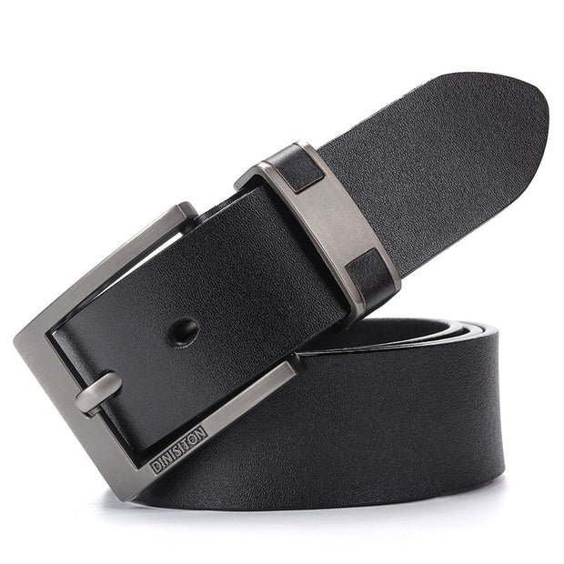 Men's Two-Layer Cow Leather Belt