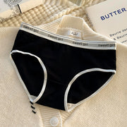 Mid-Waist Breathable Cotton Underwear