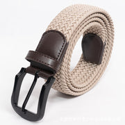 Men's Braided Pure Elastic Belt