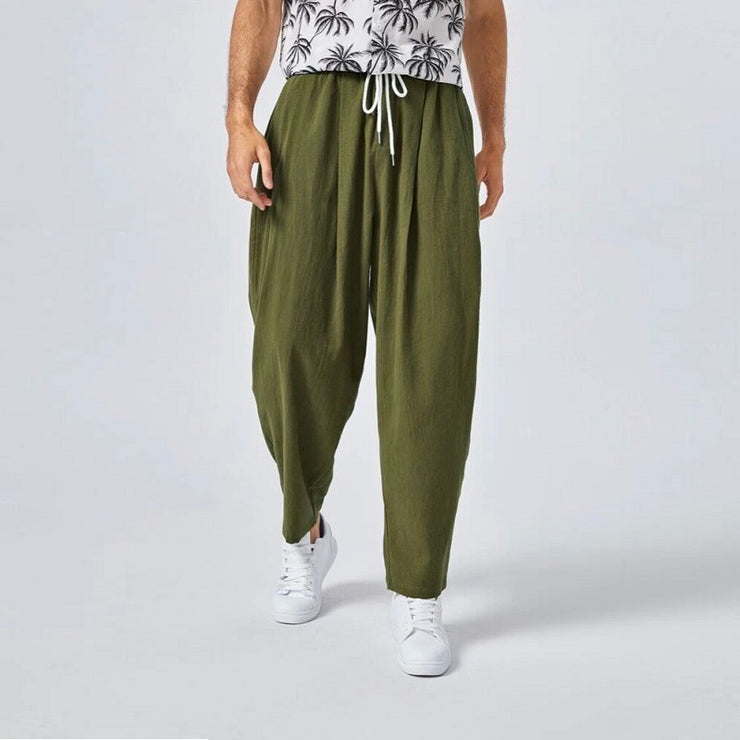 Men Loose Linen Pants