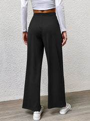 Perfee High Waist Straight Pants