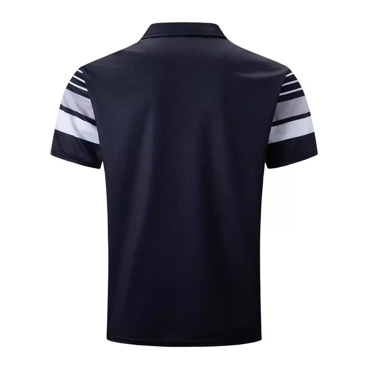 Man's straps polo shirt