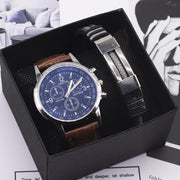 Blue Light Glass Wrist Watch Men